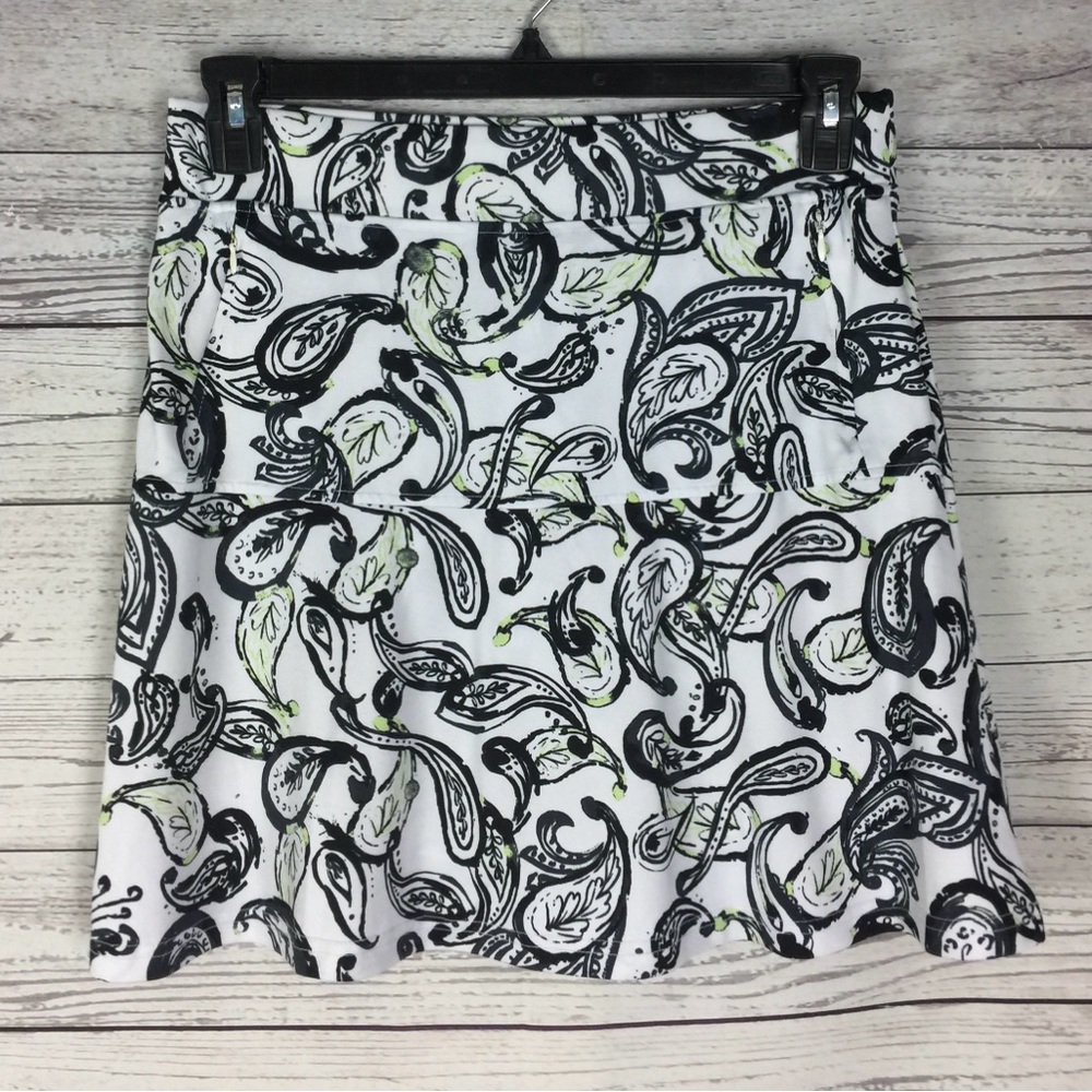 Sport Haley Paisley Athletic Golf Tennis Stretch Skort Skirt